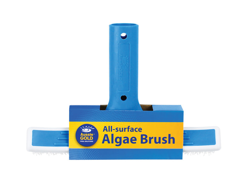 AUSSIE GOLD ALGAE BRUSH - ALL SURFACES 10 INCH AUSSIE GOLD ALGAE BRUSH - ALL SURFACES 10 INCH